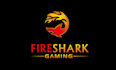 design greatest fire shark gaming logo