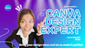create canva design, canva website, canva book trailer, canva template