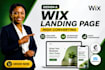 design a high converting website landing page using mailchimp and getresponse