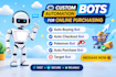 do auto purchase bot, pokemon bot, checkout bot, auto buying bot,target bot