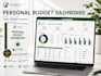 create a custom personal finance excel budget dashboard