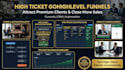 create gohighlevel high ticket funnel, appointment booking funnel, sales system