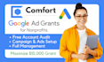manage google ads grant optimization and setup for nonprofit