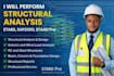 perform structural analysis using etabs, sap2000 or staad pro
