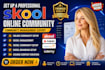 setup skool community setup skool online community with branding, and courses
