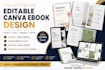 editable canva ebook,canva ebook design, redesign canva ebook,freebie design
