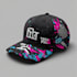 design letter logo cap or hat embroidery