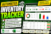 create automated inventory management and stock tracking systems