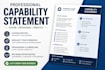 design a professional capability statement