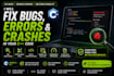 fix bugs, errors and crashes in your cpp code