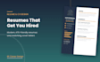 design a professional resume and cover letter