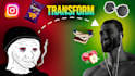 create clickable youtube thumbnails on self improvement