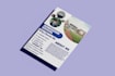 design professional school admission flyer, education flyer