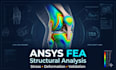 perform stress analysis and biomechanical behavior in ansys