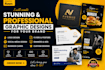 create modern and creative graphic designs
