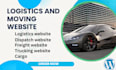 logistic website, cargo website, trucking , dispatch, transport website