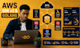 set up AWS sdk v2 in go with s3,sqs, dynamodb, lambda, secrets manager integrate