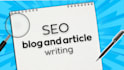 write SEO blog posts and articles for website