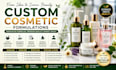 develop serum, moisturizer, cleanser, sunscreen,  and private label skincare