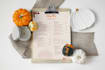 design a professional restaurant menu