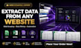 do web scraping, data extraction and data collection