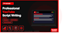 make youtube scripts and creative direction