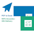 provide error free fast excel data entry service