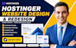 hostinger website redesign hostinger builder website mobile responsive layout