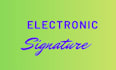 design a professional electronic signature