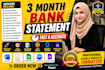 do bank statement reconciliation and conversion