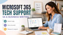 provide tech support VA and business writing services