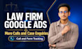 set up law firm google ads PPC with call and lead tracking