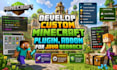 develop custom minecraft plugin, addon for java bedrock