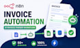build n8n invoice automation workflow for holded, factorial or quipu