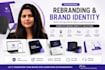 create a modern brand identity and professional re branding