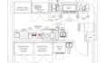 design small space commercial kitchen or ghost kitchen layout
