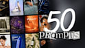 release 50 prompts for use in product promotion