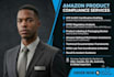 create amazon CPC, gcc, and cpsc compliance documents