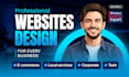 design and develop a professional custom website