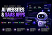 develop ai saas, ai web app, ai chatbot and startup mvp