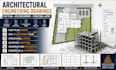 create architectural engineering drawing plot plan development structural layout