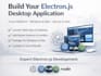 build a secure and modern desktop application using electronjs