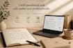 proofread and edit arabic text professionally
