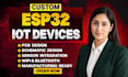design esp32 pcb schematic and layout for iot devices
