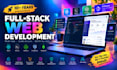 build website development, full stack developer, front end web developer