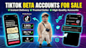 create a tiktok beta account to monetize it