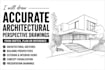 draw accurate architectural perspective drawings