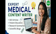 do medical content writing and translation