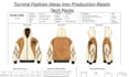 make fashion teck pack, cloth tech pack, flat sketch for manufacturing