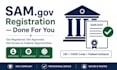 complete your samgov registration and write a professional capability statement